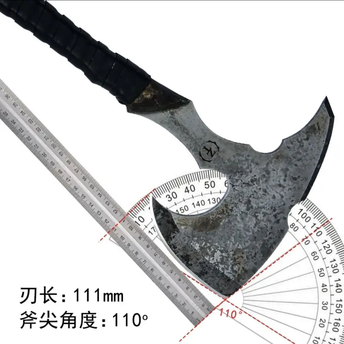 EDC High-quality Handcrafted Nieman Hand Axe Convenient Outdoor Tactical Axe Is A Hand Tool for Felling and Splitting Firewood