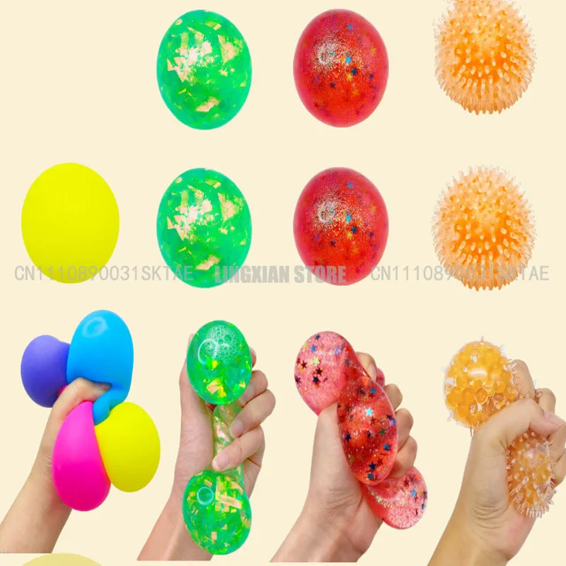 

Release ball, squeeze and relieve stress toy, soft glutinous malt sugar beads, flour ball squeeze Squishy squishy toy