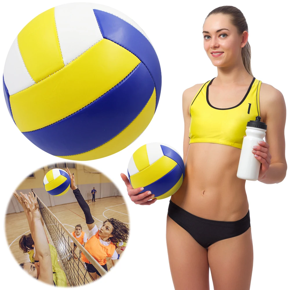 Size 5 Volleyball Professional Competition Volleyball Waterproof Beach Volleyball Recreational Volleyball for Gym Beach