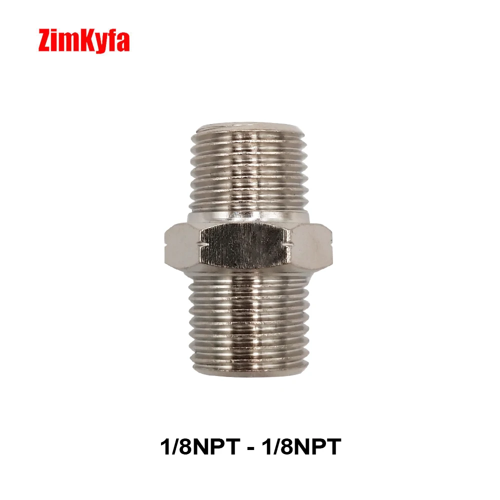 Air Fitting Hose Pipe Hex Nipple Fitting 1/4\