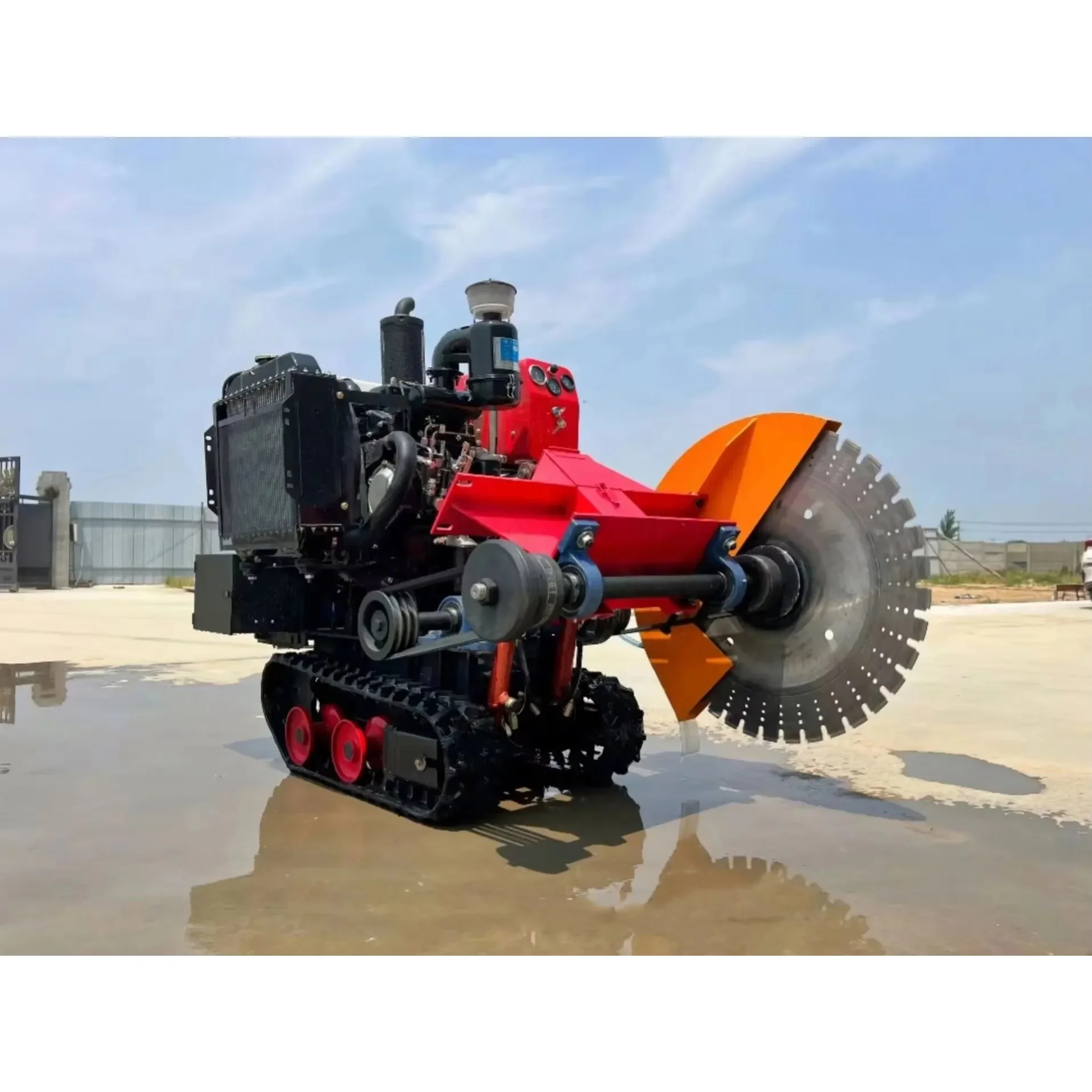 Popular Remote-controlled Road Cutting Machine Can Type Large Road Cutting Machine