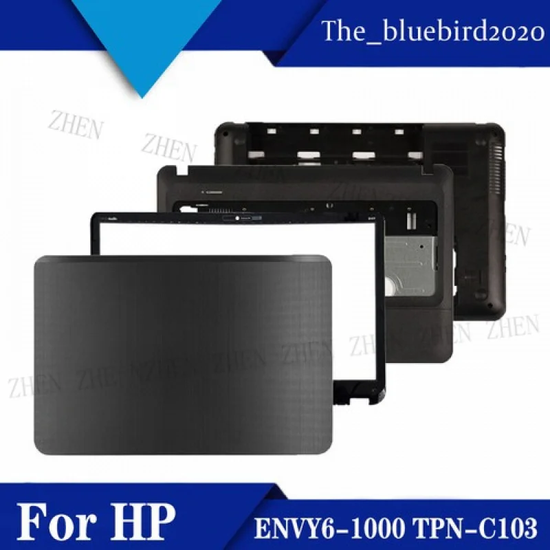 

Y For HP ENVY6-1000 TPN-C103 A/B/C/D shell case set Black NEW