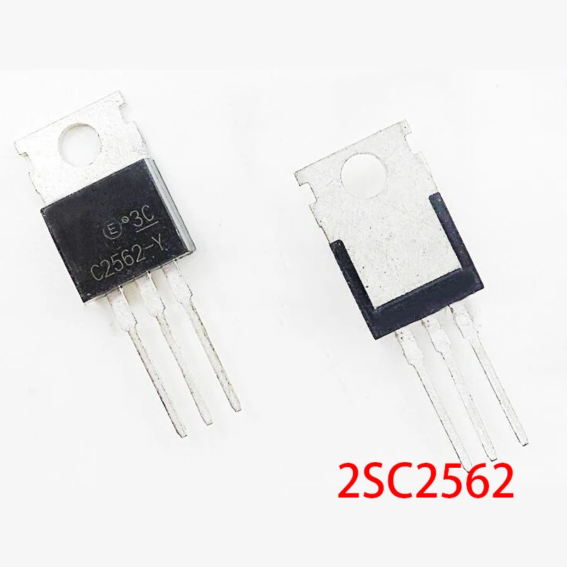 10 قطعة 2SC2562 TO-220 2SC2562-Y C2562 TO220 2562-Y 5A 60V 25W NPN