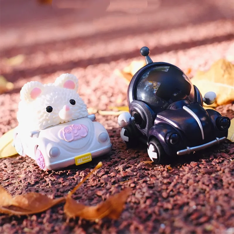 

POP MART POPCAR Happy Weekend Series Blind Box Cute Decoration Surprise Anime Action Ornament Gift