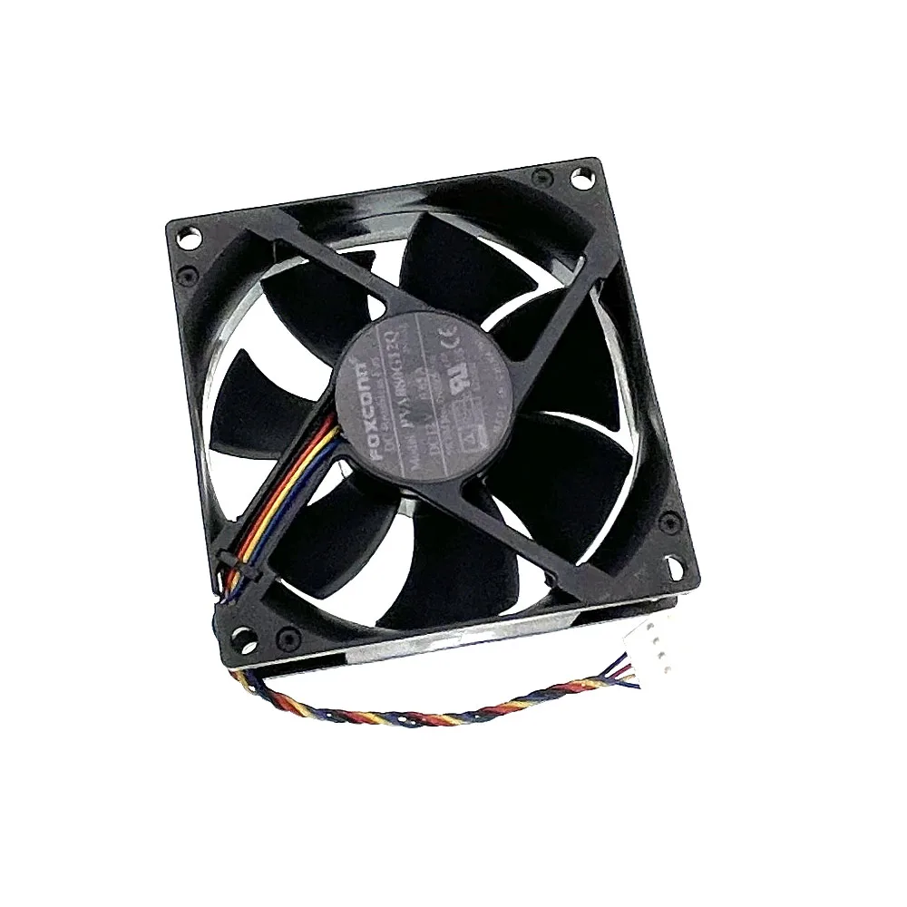 冷却ファン12V pwm,80mm,8025mm,foxconn pva080g12q DVH85-A01