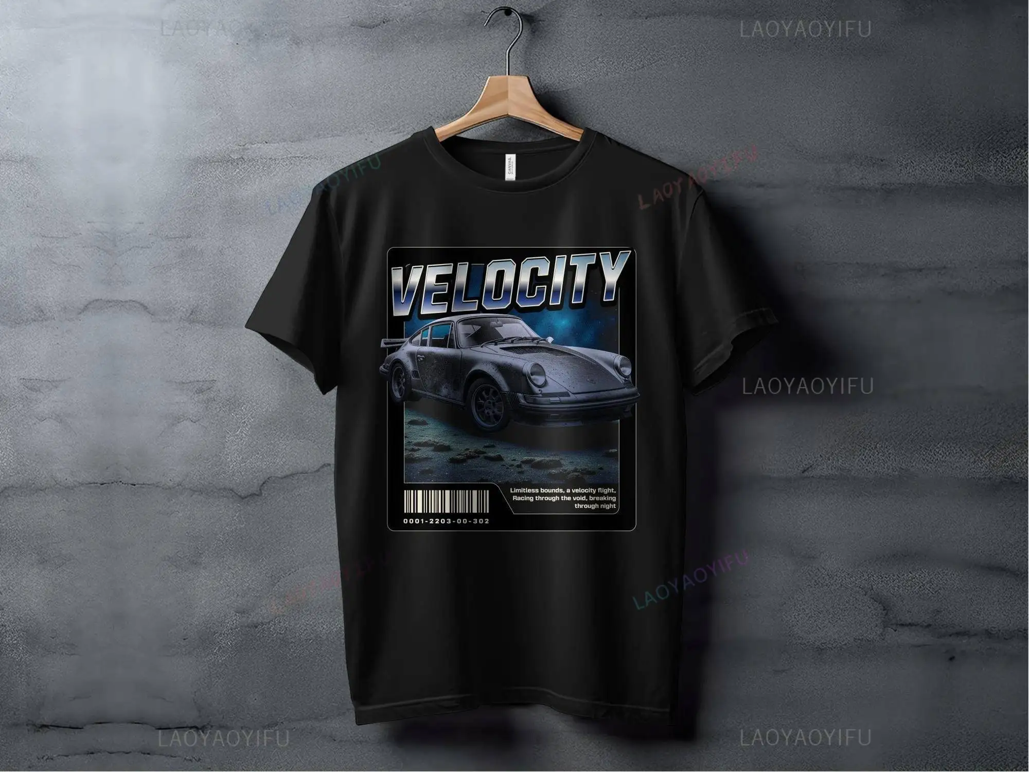 Retro Velocity Car Graphic T-Shirt Vintage Racing Tee Sports Car Enthusiast Shirt  Automotive Streetwear Gift for Cars Lovers