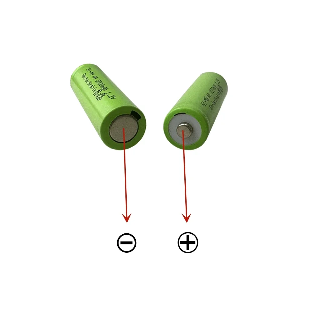 1PCS Rechargeable battery 1.2V AA 3000mAh NI-MH