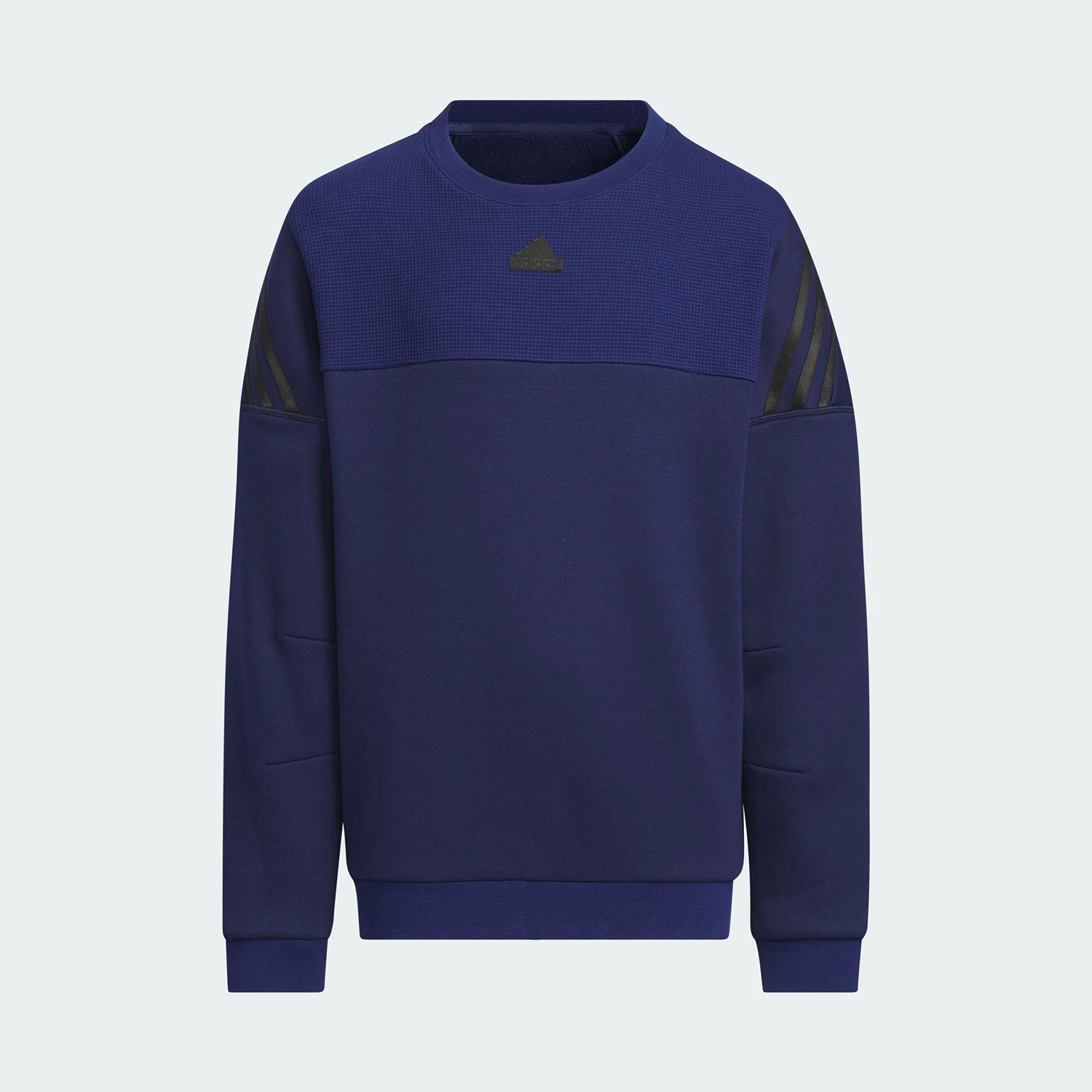 

Официальная оригинальная флисовая спортивная толстовка Adidas для подростков с длинным рукавом и круглым вырезом JI6141