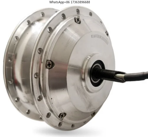 Hot Sale EMCRohs/CE EN15194 Approval 24v/36v/48v 350w Brushless Front Drive Geared High Speed Spoke Motor 35N.m Torque 3.1kg for