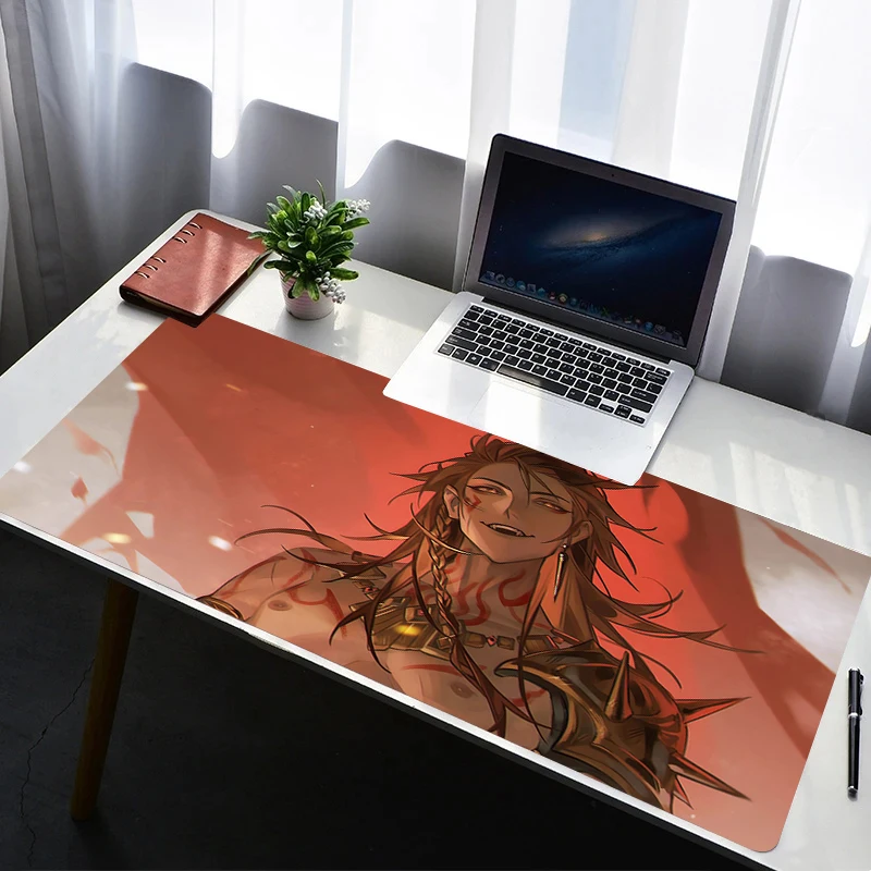 Mouse Pad Laptop Rubber Extended Desktop Mat Honkai Star Rail Mydei Computer Gamer Mousepad PC Gaming Accessories Keyboard Pad