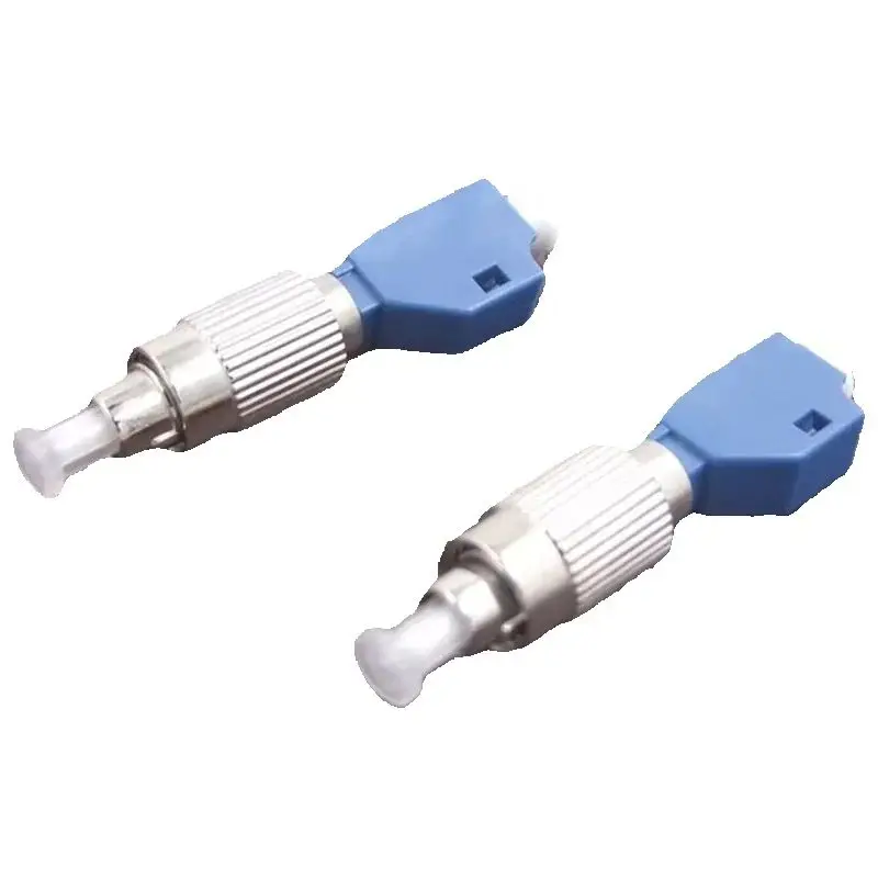 GONGFENG 10pcs New FC Male- LC Female Fiber Optic Connector Coupler Flange Sing-Mode SM9/125 Power Adapter Special Wholesale