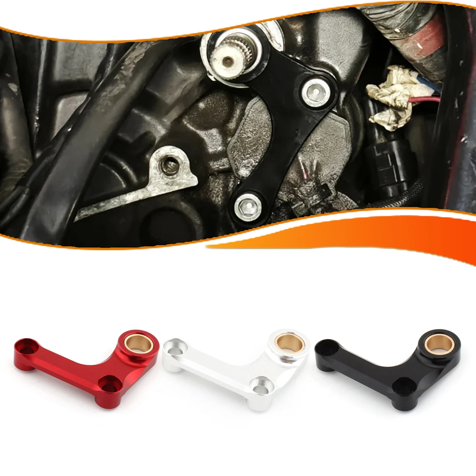 Gear Shift Support Stabilizer Holder For Triumph DAYTONA 675/R Daytona MOTO2 765 LIMITED EDITION Street Triple 765 765S 765R