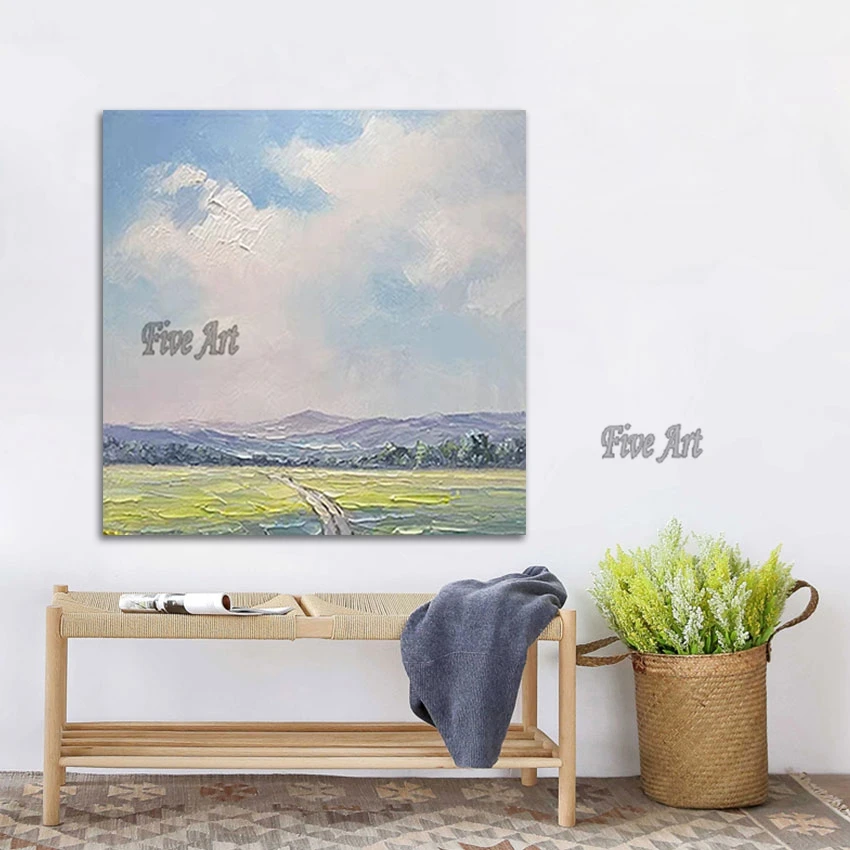 

Пейзажные абстрактные картины, акриловое украшение, красивые природные пейзажи, художественная стена, произведения холста, безрамное, высокое качество