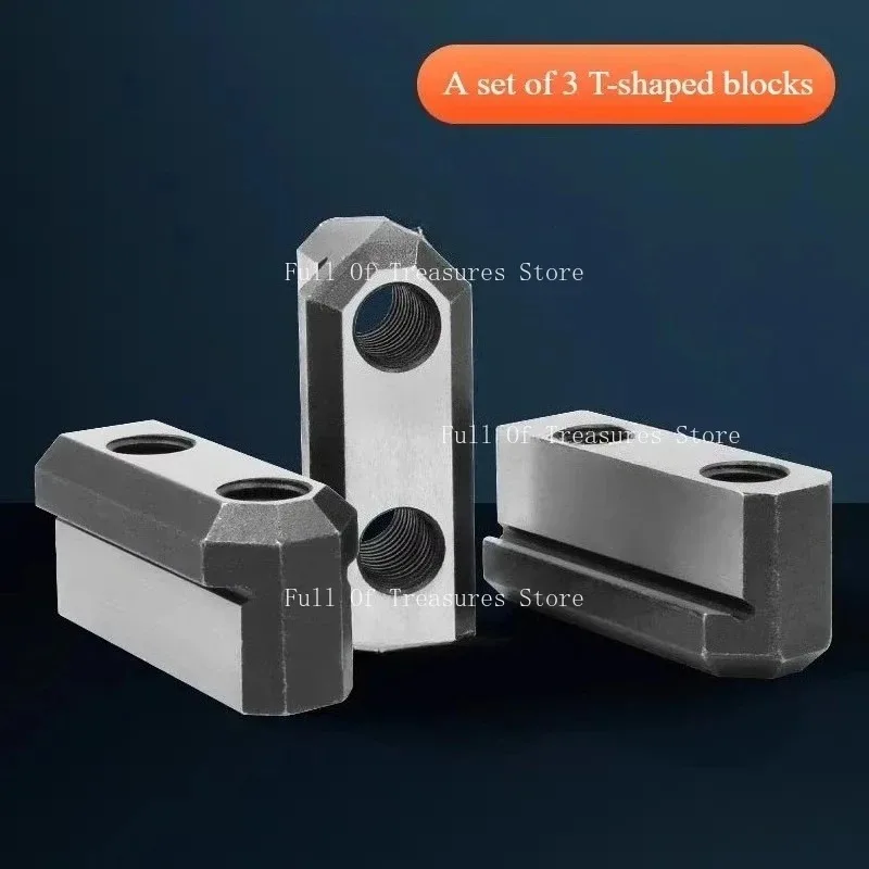 Suitable for CNC Lathe Chuck Jaws SBT 5 6 8 12 Hollow T Nut Block Boring Machining Holder Accessories