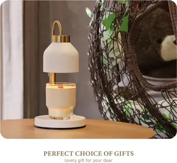 Candle Warmer Lamp, 2 Bulbs,Timer and Dimmer,Compatible with Large Yankee Candle Jars,3…