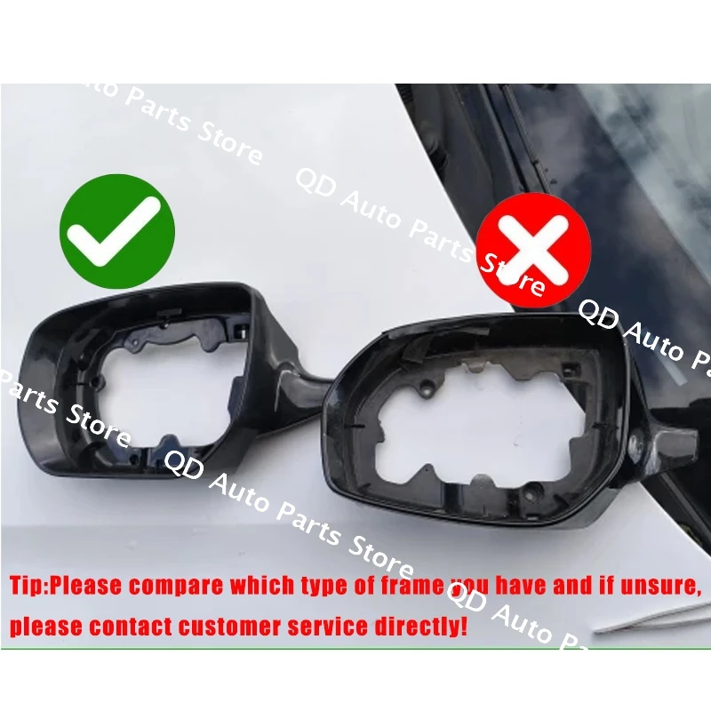 Car Accessories Rearview Mirror Frame Side Rear View Mirrors Cover For Hyundai Santa Fe IX45 2013 2014 2015 2016 2017