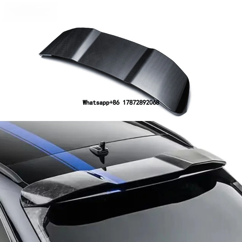 

Style Prepreg Carbon Fiber Body Kit Roof Spoiler Rear Wing Aero Part Automotive for RS6 C8 2019 - 2025 Mod