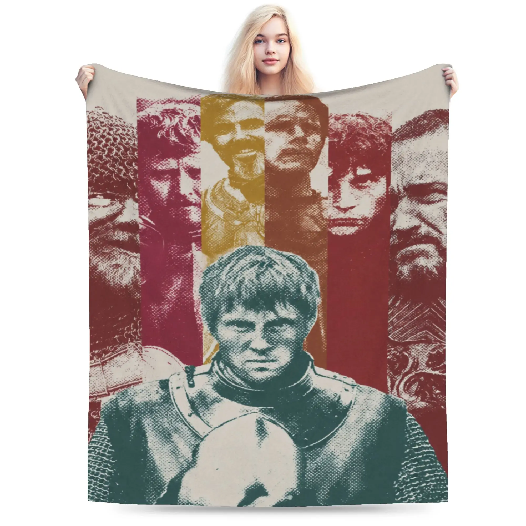 New Arrival A Knight of the Seven Kingdoms Blanket Lightweight Thin Coral Fleece Plush  Cozy Throw Blankets Machine Washable