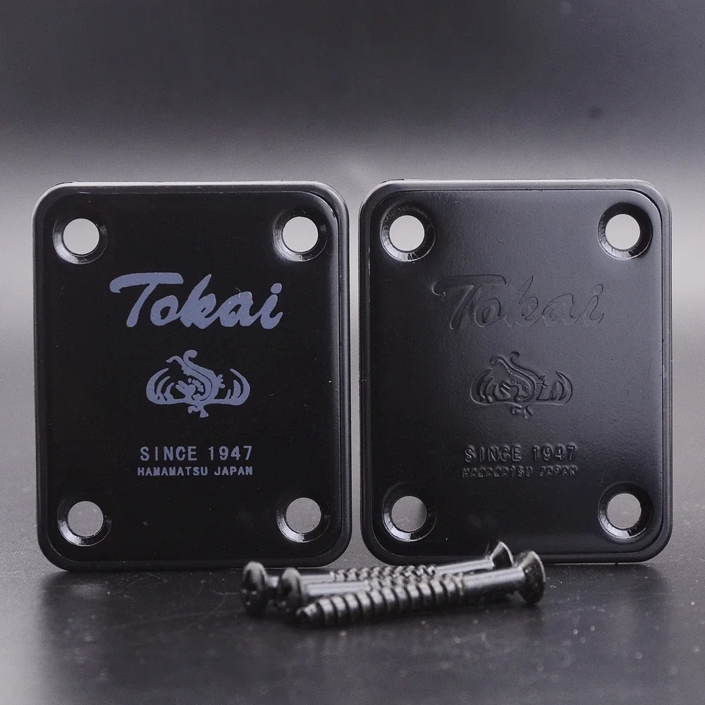 1 piece Black Neck Joint Plate For Electric Guitar Bass