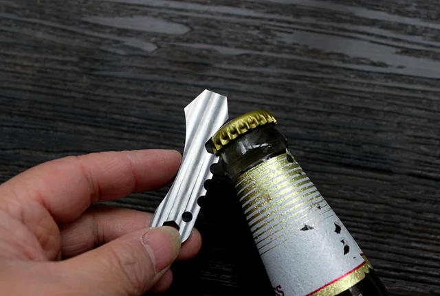 Titanium Alloy EDC Tools CNC Production Multi-purpose Tool Card Crowbar Screwdriver Opener Bottle Opener