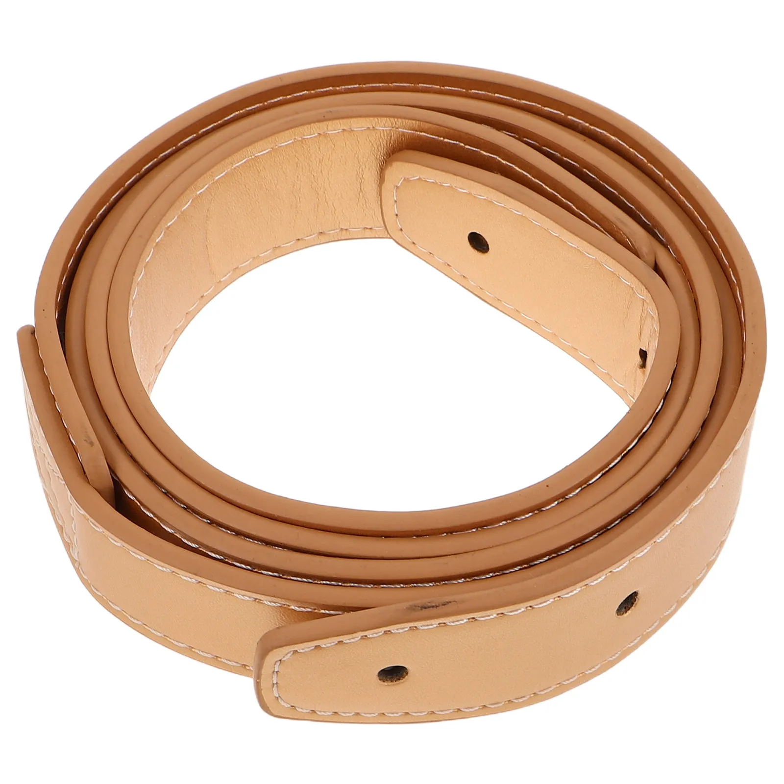 Round Frameless Mirror Hanger Belt for Wall Mounted Glass Mirrors Up to 80Cm Stable Quick Install Decorative Strap Modern