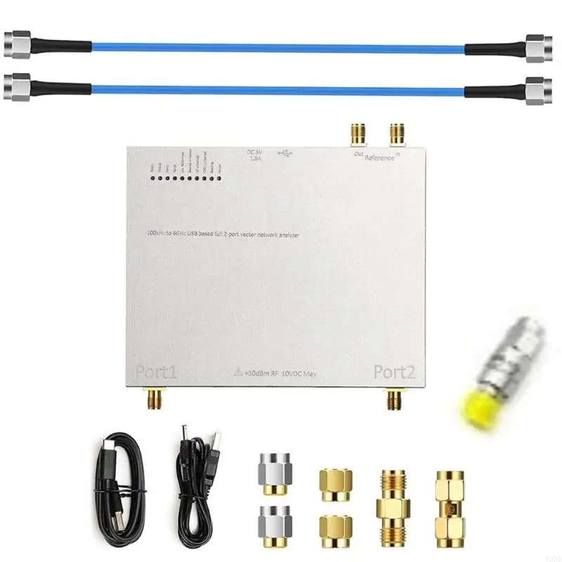 Antennas Analyzers 100KHz To 6GHz USB Based Full 2-Port Vector Networking Analyzers Y3ND
