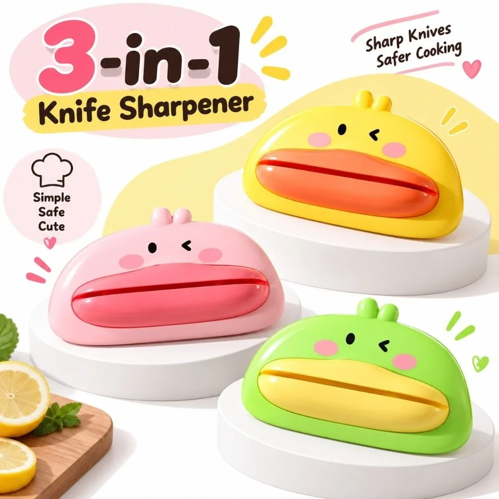 Compact Kitchen Knife Tap Helper 3-in-1 Hand Protection Knife Back Tool Anti-Stick Cutting Magnetic Storage Cutting Assist Tool