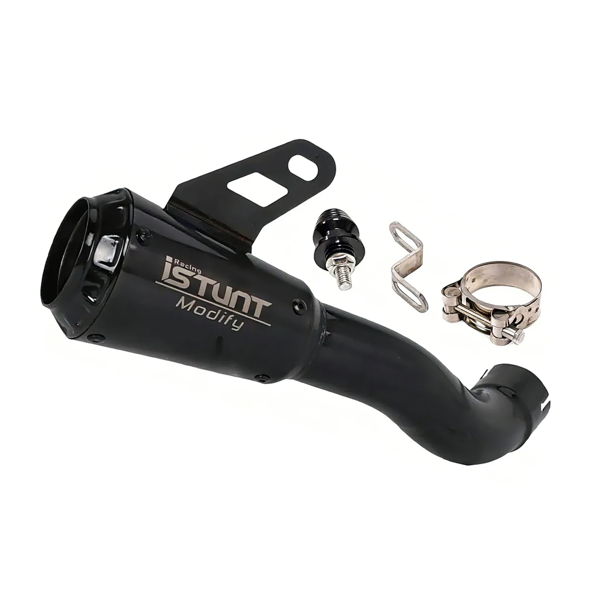 Motorcycle Exhaust For Kawasaki Z900 2017-2025 Slip On Exhaust Muffler Pipe Escape Moto Modify Stainless Steel Black Tail Pipe