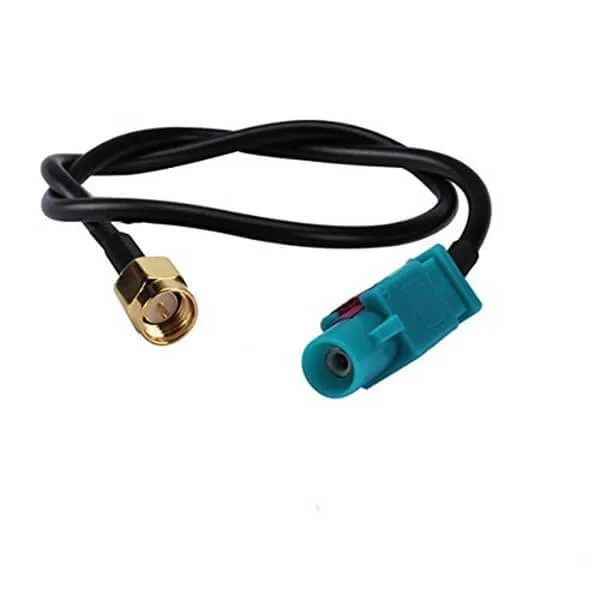 20 Pieces FAKRA Z-Code Male to SMA Male Straight Vehicle Extension Cable RG174 20 cm