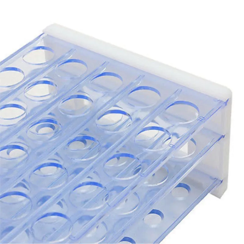 Plastic 3 Layers Lab Test Tube Rack Holder Centrifugal Pipe Stand 40/50 Holes