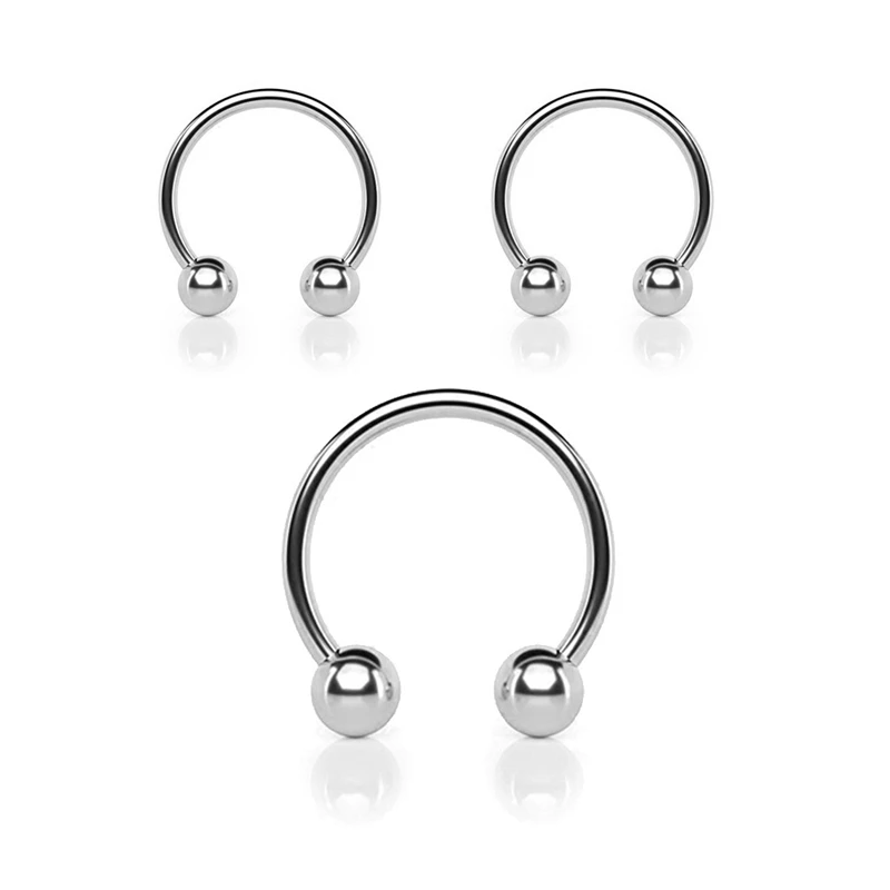 6Sizes Penis Ring Stainless Rings Head Glan Stimulating Adult Products Male Sex Toy Dick Ring Sex Toys for Men Delay Ejaculation