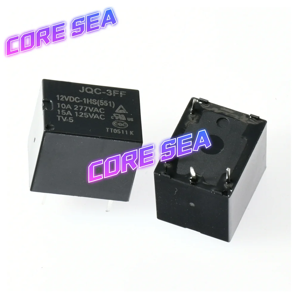 JQC-3FF-012-1HS Relay JQC-3FF-12VDC-1HS T73 4-pin 12VDC