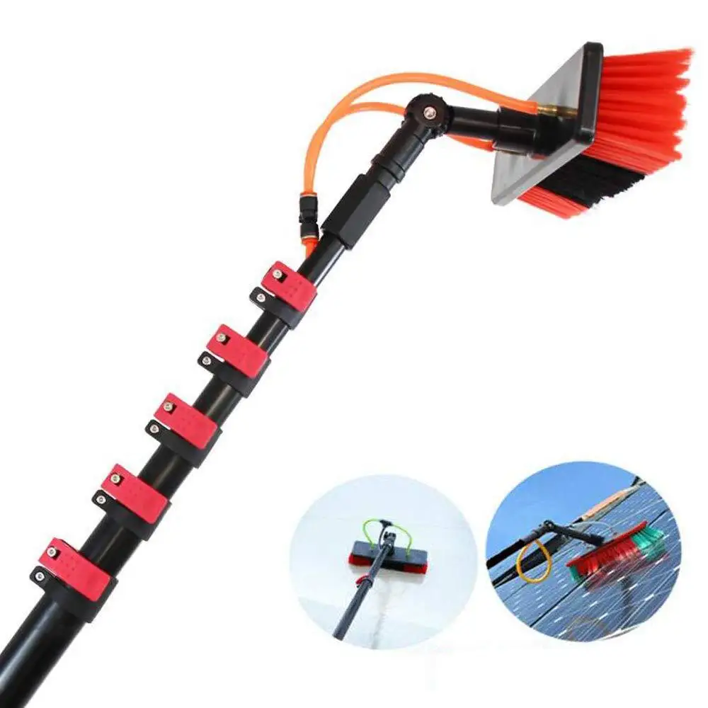 Factory Direct Selling Water Fed Pole Traditional High Rise Window Cleaning Equipment Photovoltaic Panel Telescopic Poles
