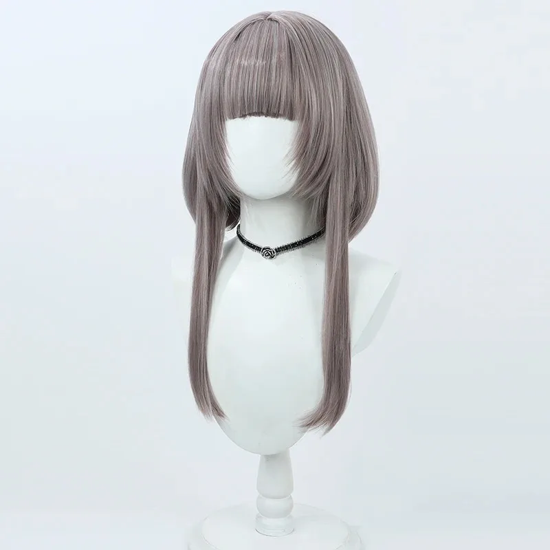 2025 aaa Anime Call of the Night Cosplay Wig PYofukashi no Uta Nanakusa Nazuna Grayish Heat Resistant Synthetic