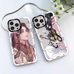 Heaven Official’s Blessing Phone Case For iPhone 11 12 13 14 Mini Pro Max XR X XS TPU Clear Case For 8 7 6 Plus SE 2020