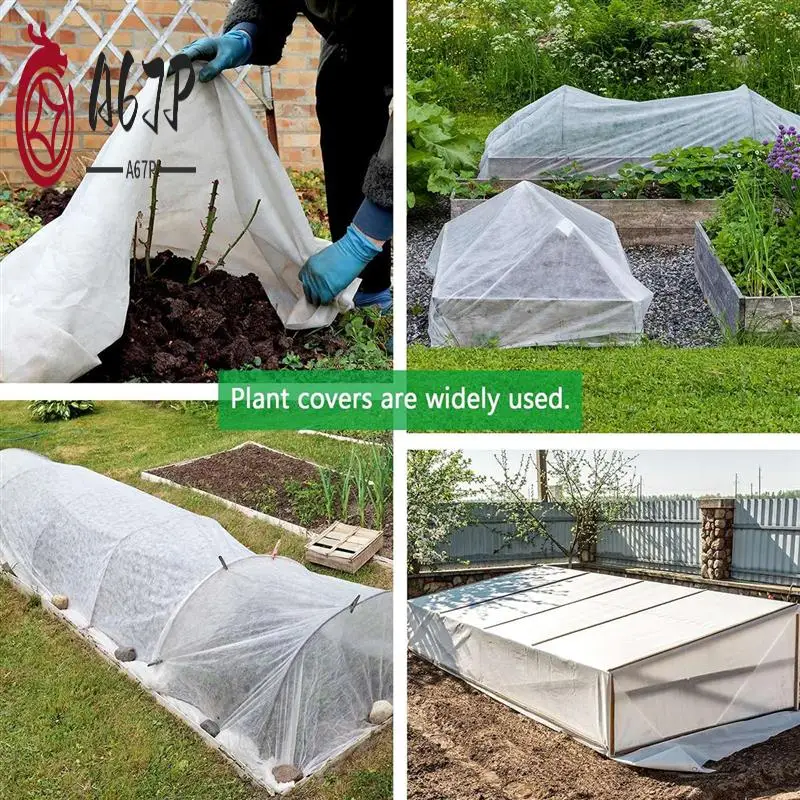 

A67P-Plant Covers Freeze Protection Cloth Frost Cloth Plant Blankets 10 Ft X 30 Ft For Outdoor Plants