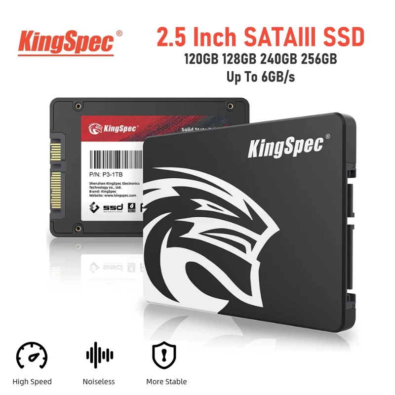 

KingSpec SATA3 SSD Drive HDD 2.5 Hard Disk SSD 120GB 240GB 128GB 256GB SATA Internal Solid State Hard Drive For Laptop Desktop