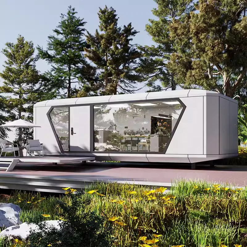 Anpassbare vorgefertigte Container-Raumkapsel für Apple Pod, mobiles Büro, Hotel, Küche, Unterbringung