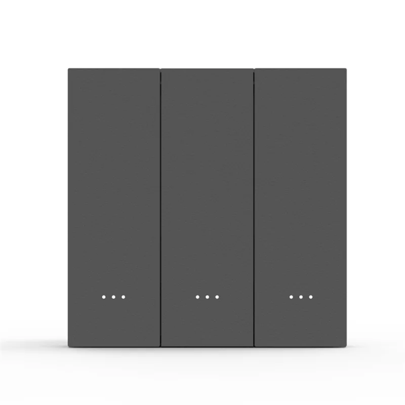 

Умный переключатель Reliabletuya Zigbee, 220 В, кнопочные выключатели света, настенный кнопочный переключатель, пульт дистанционного управления Smart Life, 3-клавишный