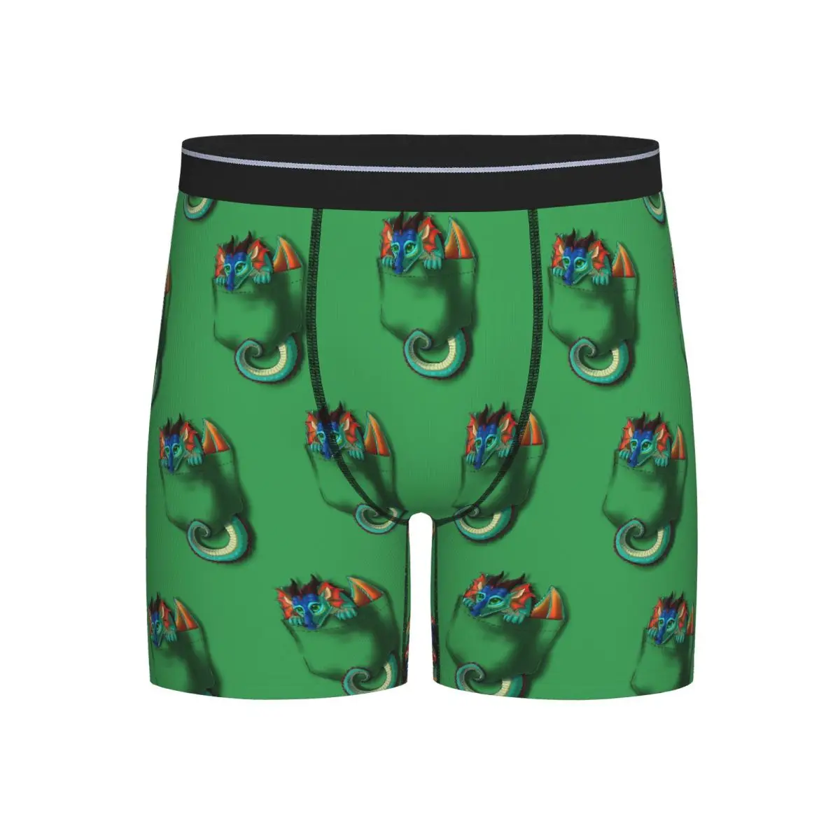 

Long Boxer Underpants Shorts Wings Of Fire - Pocket Glory Dragon Panties Male Breathable Underwear for Homme Man Boyfriend Gifts