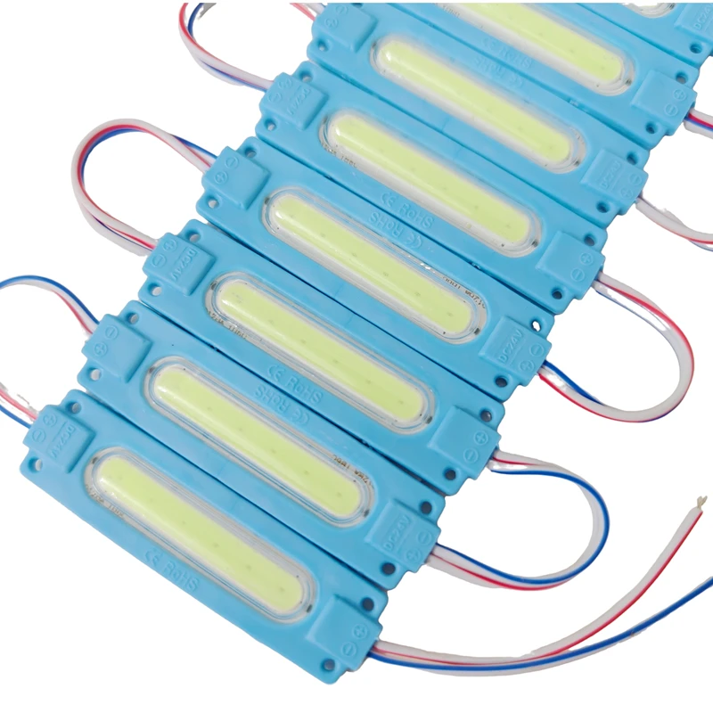 20pcs 24V 2.4W Outdoor Module Light COB LED Lights  Waterproof Storefront Window Light for Business Store Advertising Signs