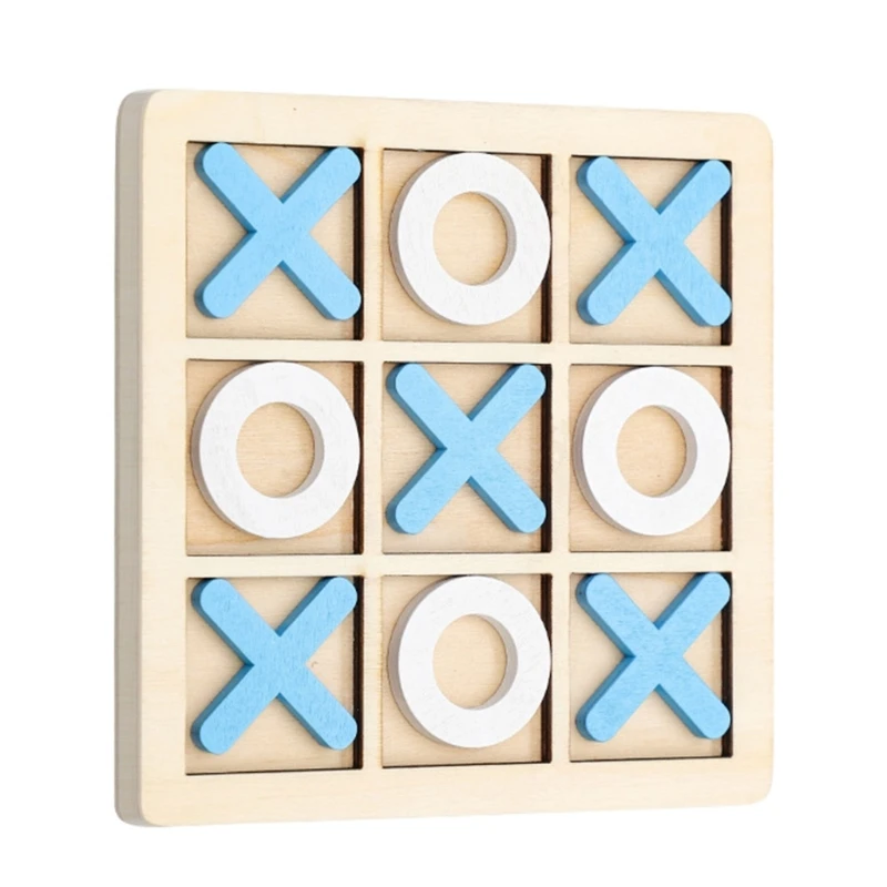 Kids Chess Toy Tic-Tac-Toe Multifunctional Table Game Best Gift Chess Board Game Set Kids Training