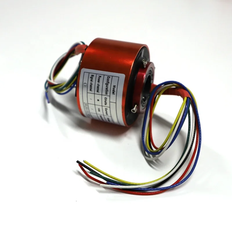 Through Bore Electrical Senring Rotating Winch Slip Ring