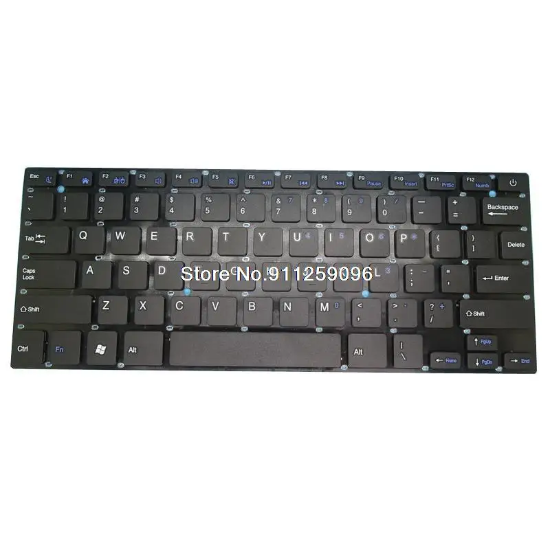 

English US Laptop Keyboard H003-13 GL-DZH-NB457 Black New