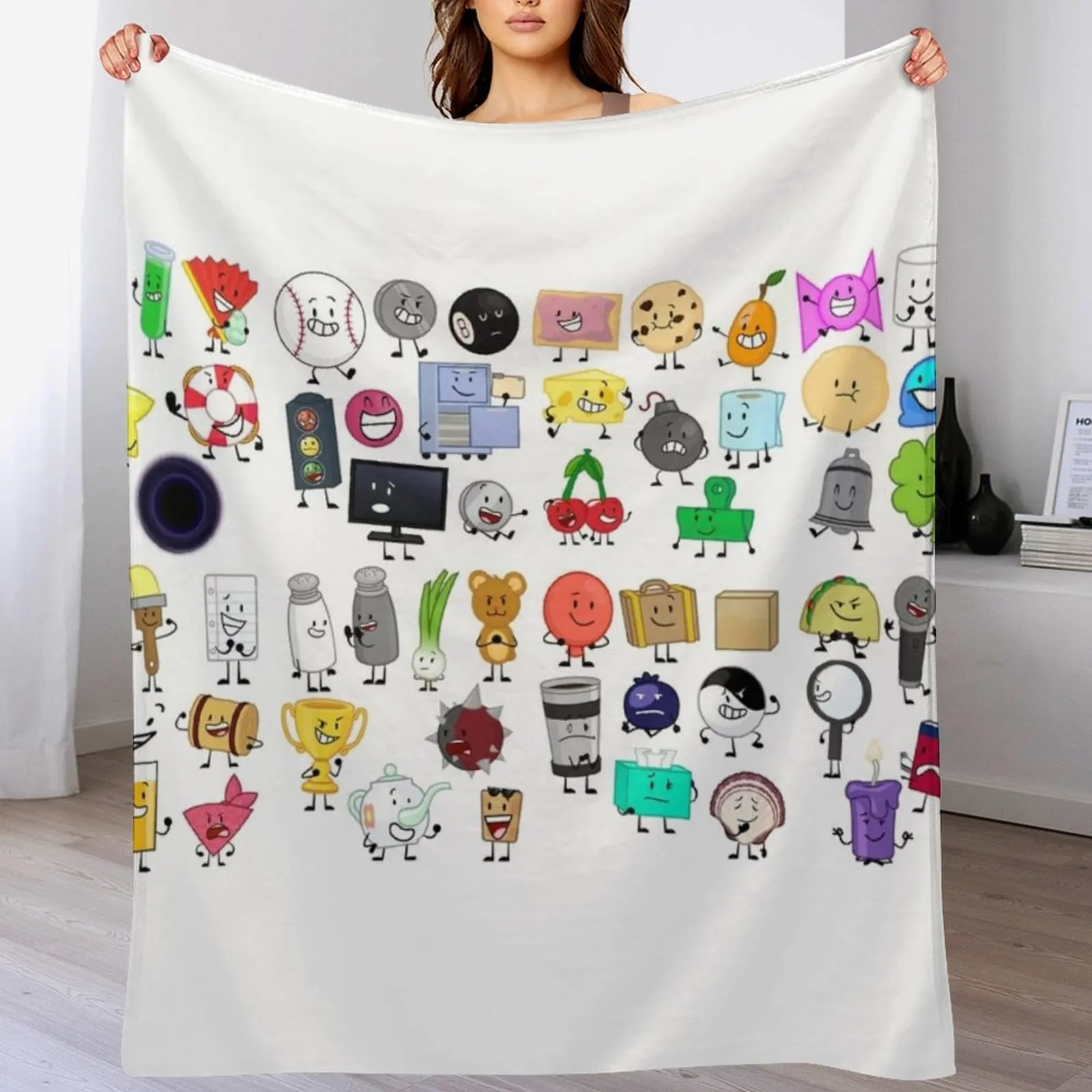 

inanimate insanity-all characters Throw Blanket Weighted Warm Luxury Thicken Plush Blankets