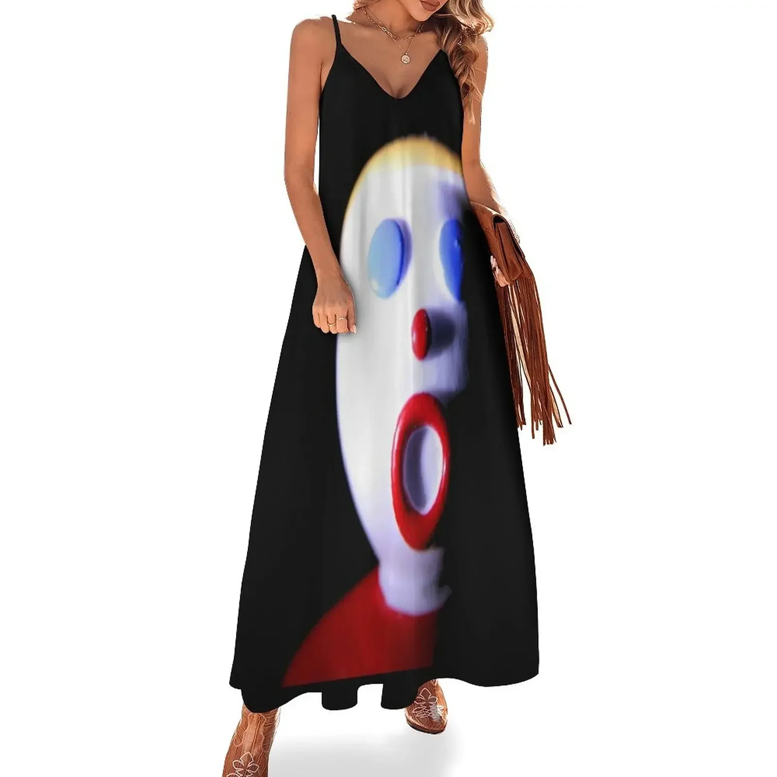 

Oh No! Clay Mr. Bill Dough Man! Sleeveless Dress Women long dress dresses for official occasions