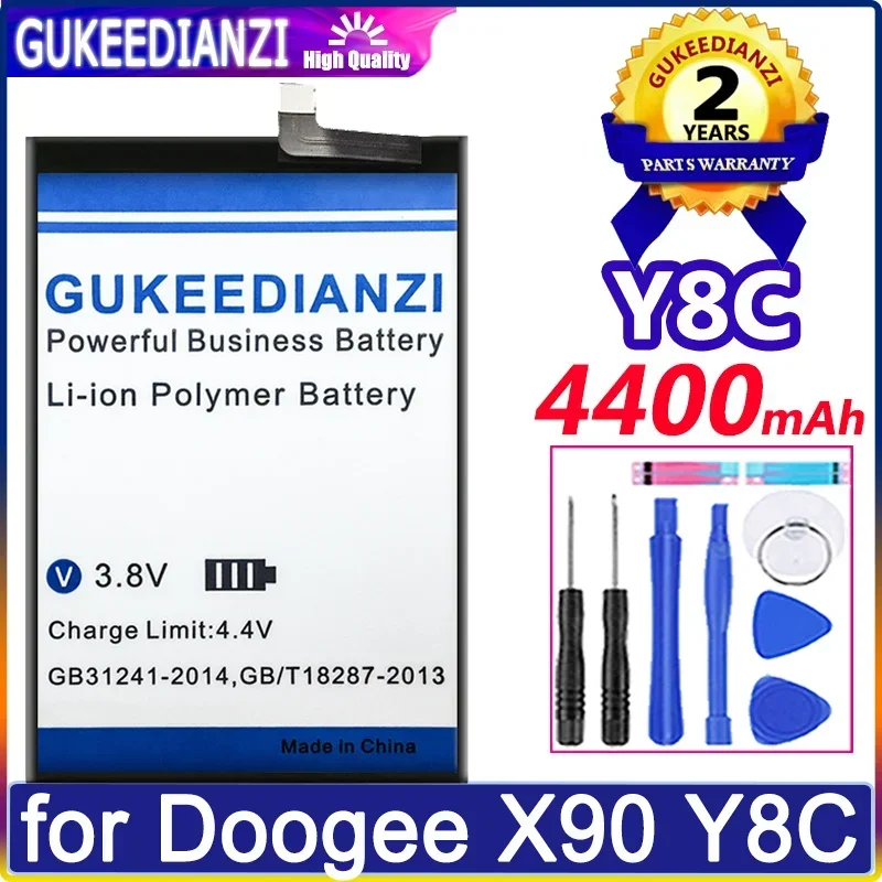 

Аккумулятор GUKEEDIANZI 4400mAh Для Doogee X90 Y8C Высококачественный аккумулятор + номер отслеживания