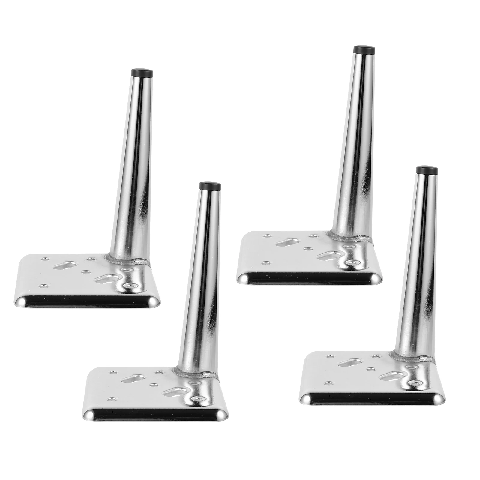 

4 Pcs Furniture Hardware Feet Height Raising Load Capacity Legs Bed Sofa Replace Home Support Tea Table Plating Cabinet