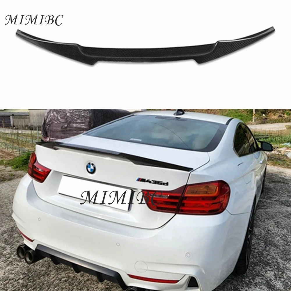 

FOR BMW 4 Series F32 Coupe 2Door M4 Style Carbon fiber Rear Spoiler Trunk wing 2013-2019 FRP Forged carbon