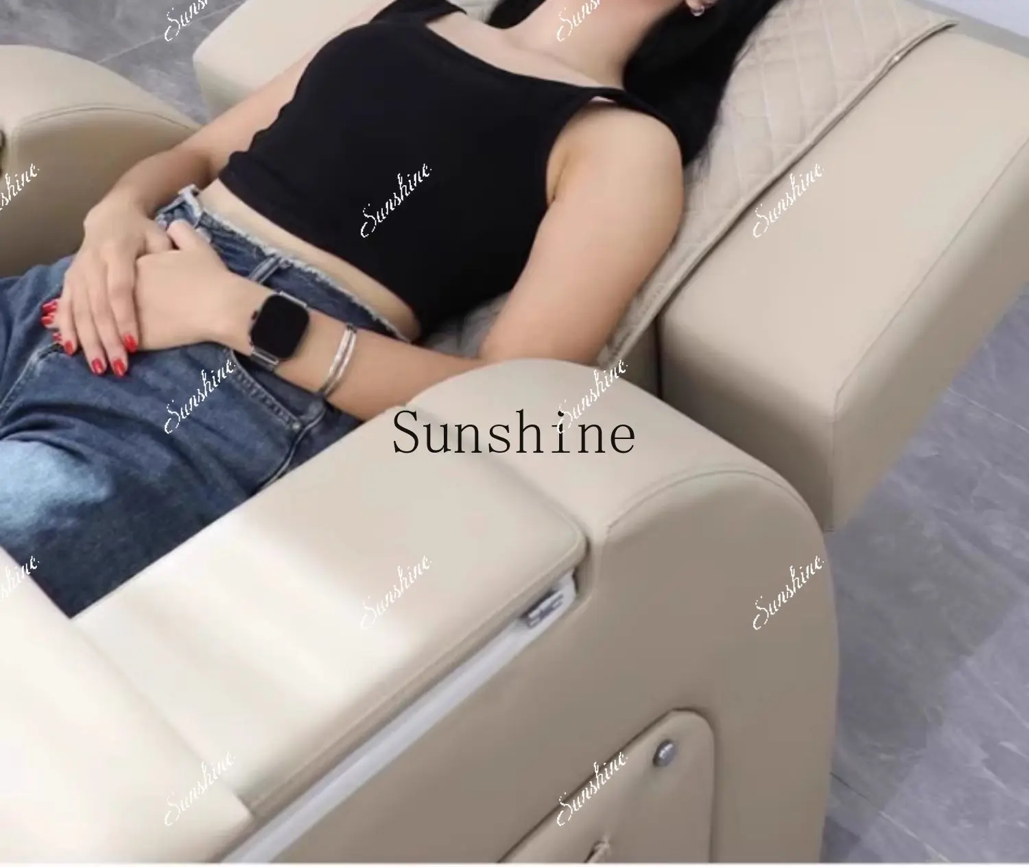 Electric massage multi-functional hair care tattoo embroidery manicure pedicure chair FT